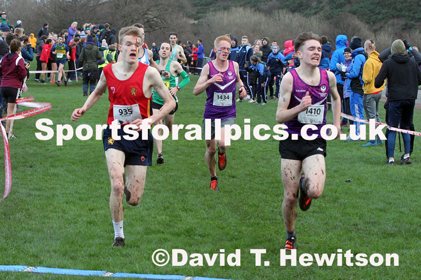Mens short race  2020 BUCS Cross Country Champs., Edinburgh.  Photo: David T. Hewitson/Sports for All Pics